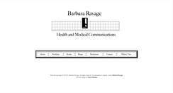 Desktop Screenshot of barbararavage.com